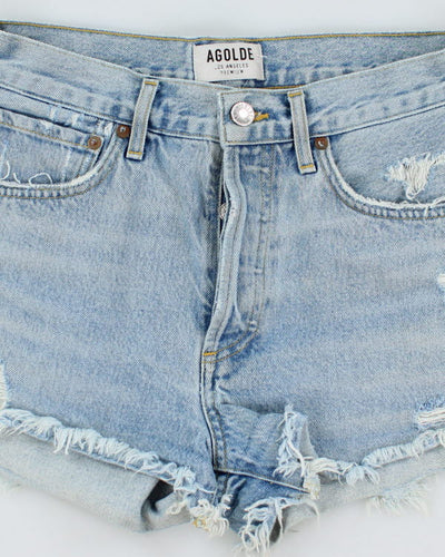 Agolde  Distressed Denim Shorts - W30