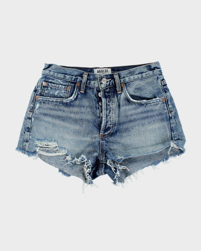 Agolde  Distressed Denim Shorts - W28