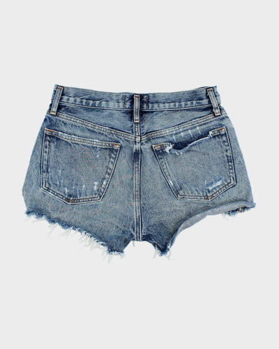 Agolde  Distressed Denim Shorts - W28