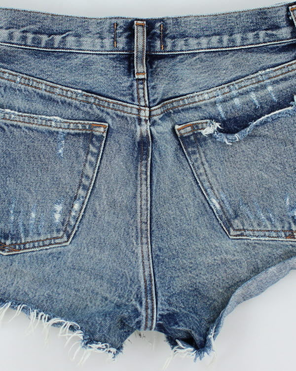 Agolde  Distressed Denim Shorts - W28