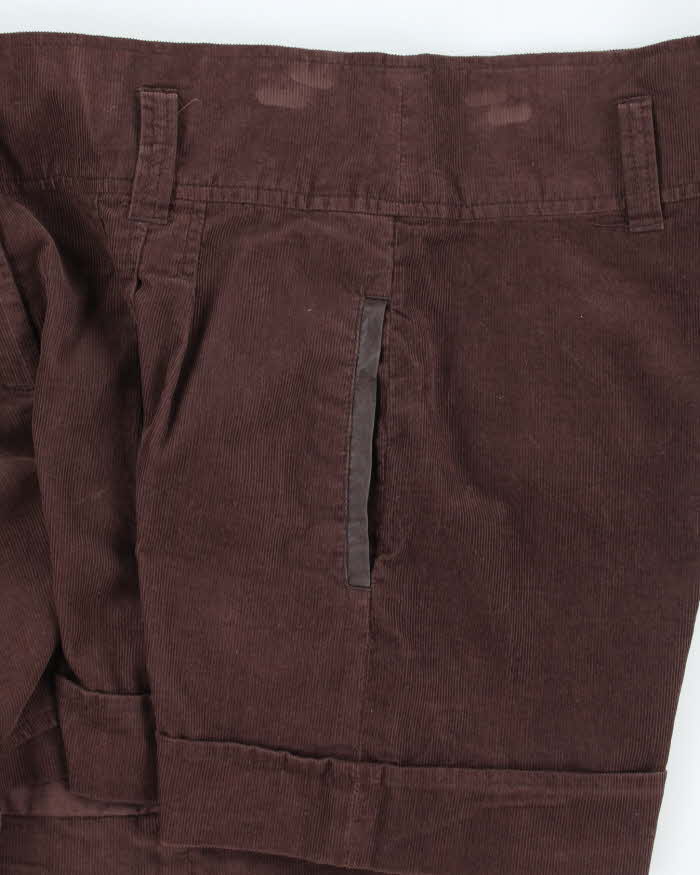 BCBG Brown Corduroy Shorts - M