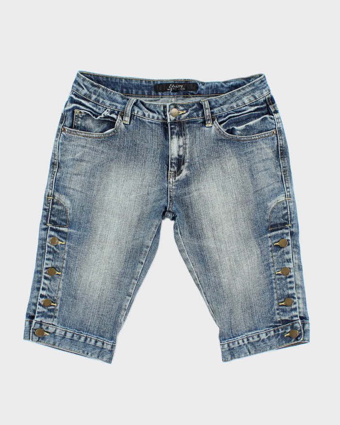 Vintage Y2k 00s Etam Button-Up Long Shorts - S
