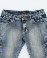 Vintage Y2k 00s Etam Button-Up Long Shorts - S