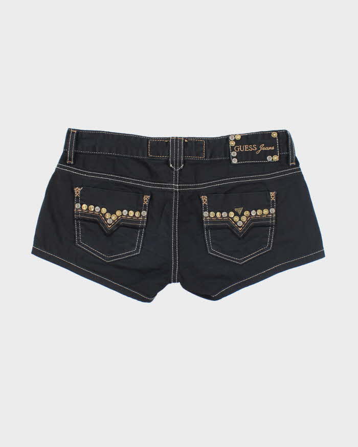 Vintage Y2k 00s Guess Studded Mini Shorts - W30