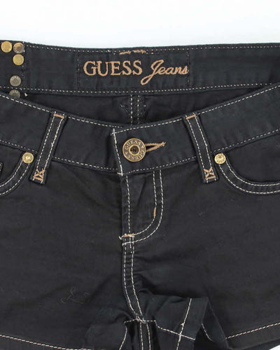 Vintage Y2k 00s Guess Studded Mini Shorts - W30