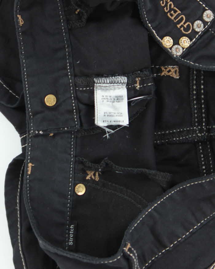 Vintage Y2k 00s Guess Studded Mini Shorts - W30
