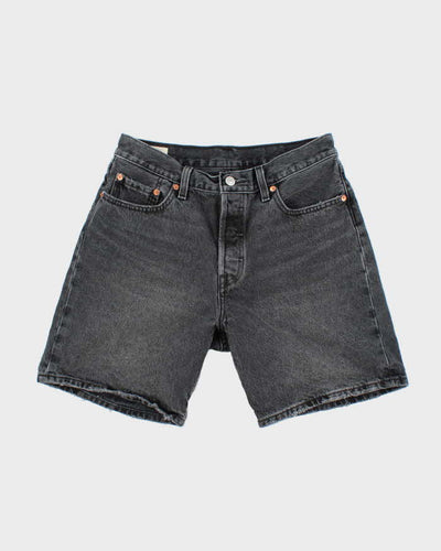 Vintage Levi 501 Black Denim Shorts - W28