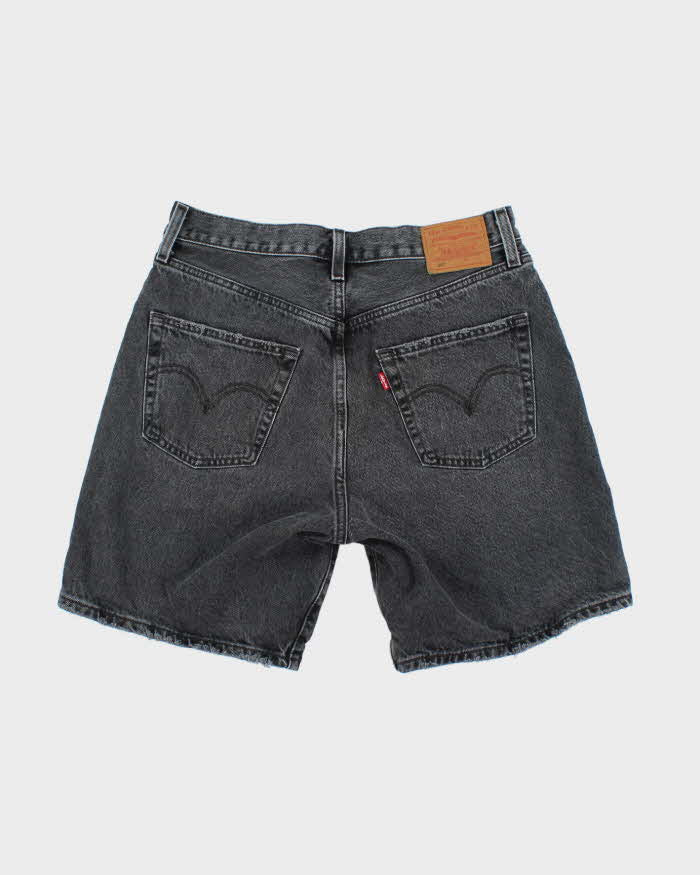 Vintage Levi 501 Black Denim Shorts - W28