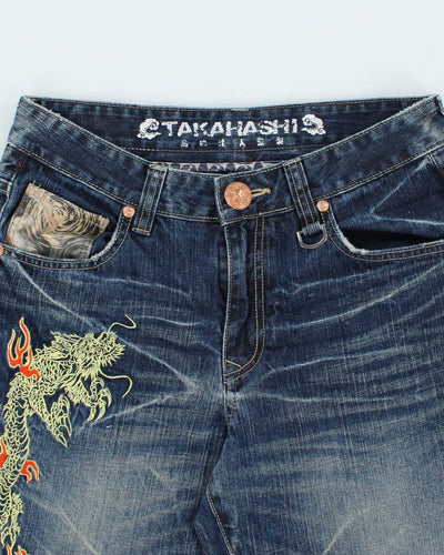 Vintage Y2k 00s Osaka Big Train Embroidered Shorts  - W32