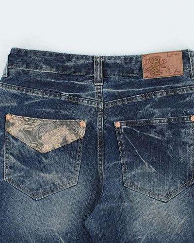 Vintage Y2k 00s Osaka Big Train Embroidered Shorts  - W32