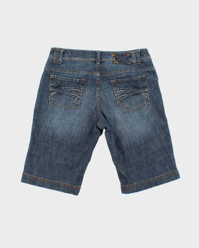 Vintage Y2k 00s Point Zero Long Denim Shorts - W34