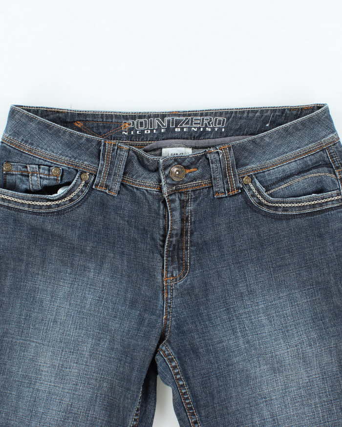 Vintage Y2k 00s Point Zero Long Denim Shorts - W34