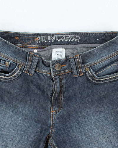 Vintage Y2k 00s Point Zero Long Denim Shorts - W34