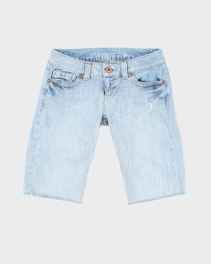 Vintage Y2k 00s Guess Long Denim Shorts - W27