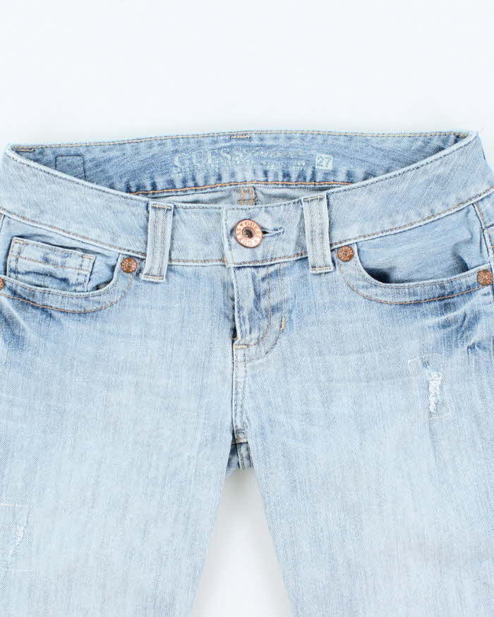 Vintage Y2k 00s Guess Long Denim Shorts - W27
