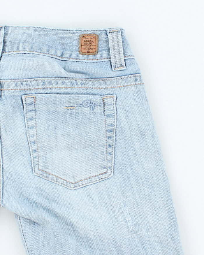 Vintage Y2k 00s Guess Long Denim Shorts - W27