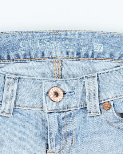 Vintage Y2k 00s Guess Long Denim Shorts - W27