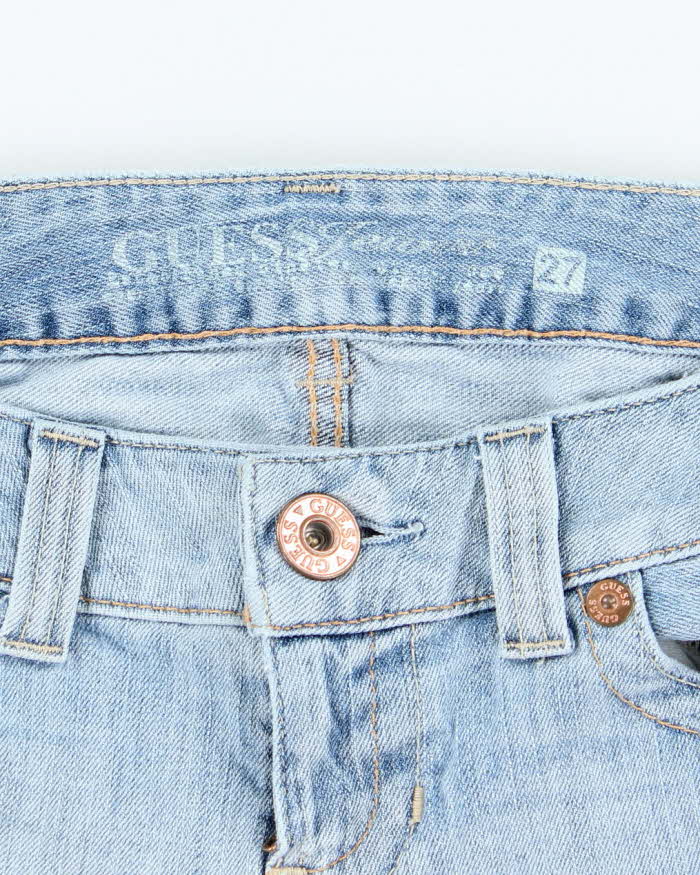 Vintage Y2k 00s Guess Long Denim Shorts - W27