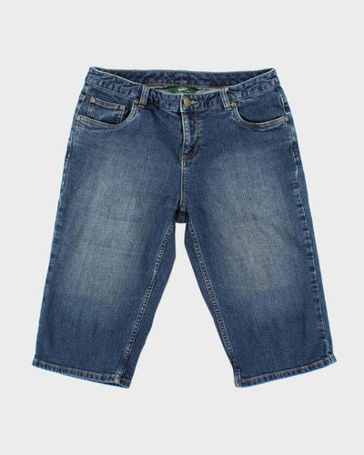 Vintage Y2k 00s Woolrich Long Denim Shorts - W31
