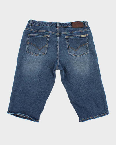 Vintage Y2k 00s Woolrich Long Denim Shorts - W31