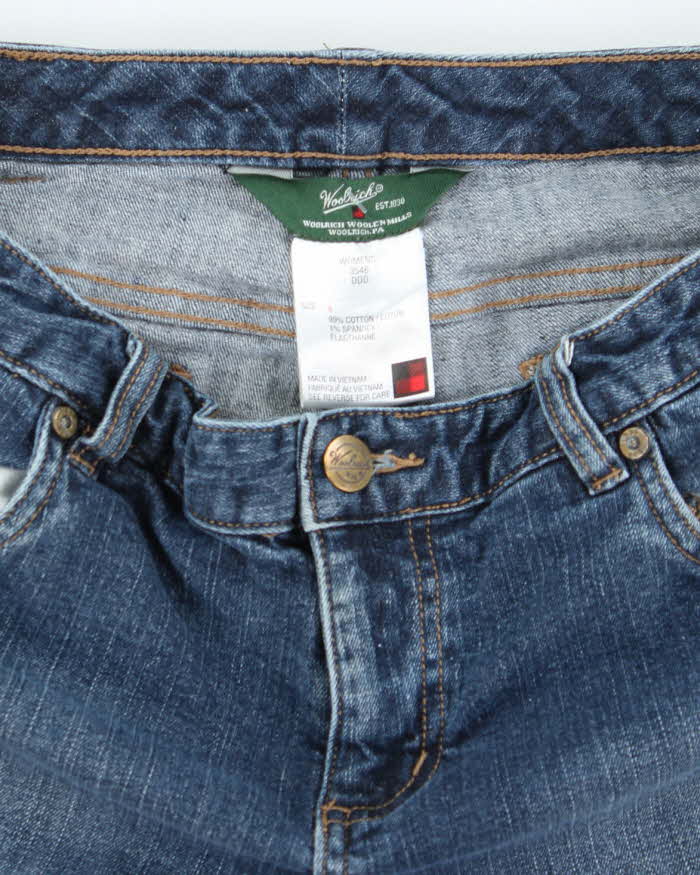 Vintage Y2k 00s Woolrich Long Denim Shorts - W31