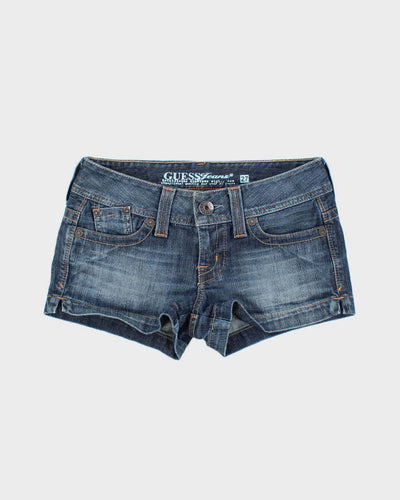 Vintage Y2k 00s Guess Denim Mini Shorts - W27