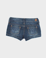 Vintage Y2k 00s Guess Denim Mini Shorts - W27