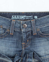 Vintage Y2k 00s Guess Denim Mini Shorts - W27