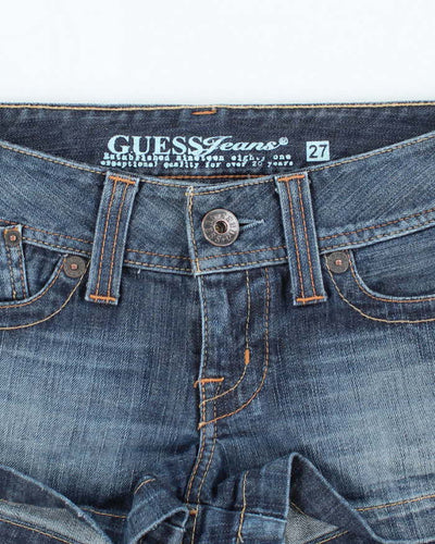Vintage Y2k 00s Guess Denim Mini Shorts - W27