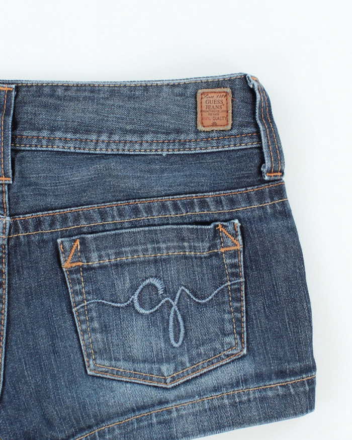 Vintage Y2k 00s Guess Denim Mini Shorts - W27