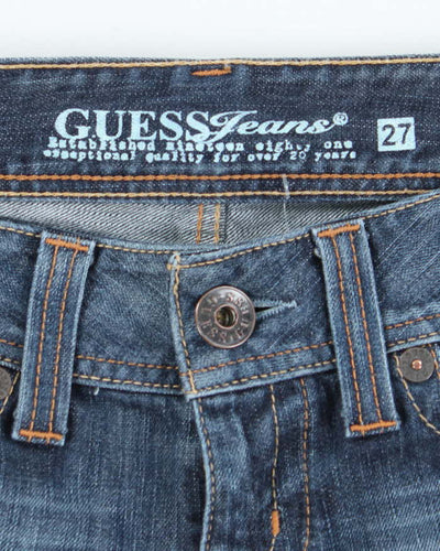 Vintage Y2k 00s Guess Denim Mini Shorts - W27