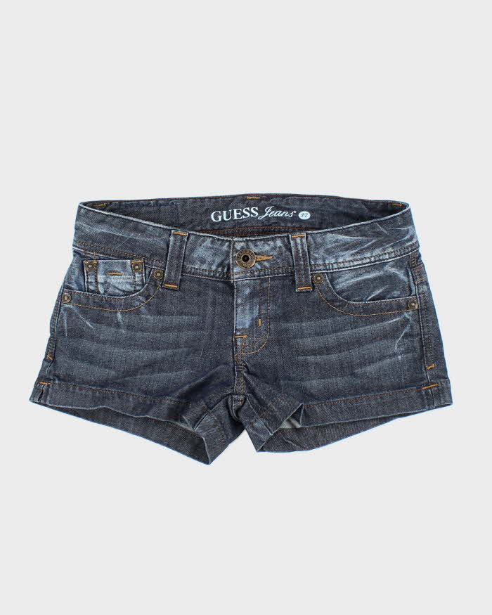 Vintage Y2k 00s Guess Denim Mini Shorts - W27