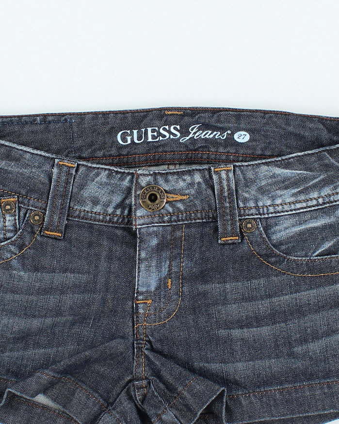 Vintage Y2k 00s Guess Denim Mini Shorts - W27