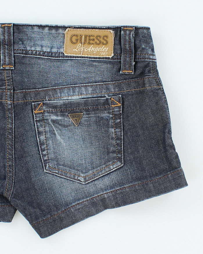 Vintage Y2k 00s Guess Denim Mini Shorts - W27
