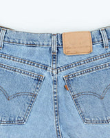 Vintage Levi's 514 Orange Tab Denim Shorts - W30