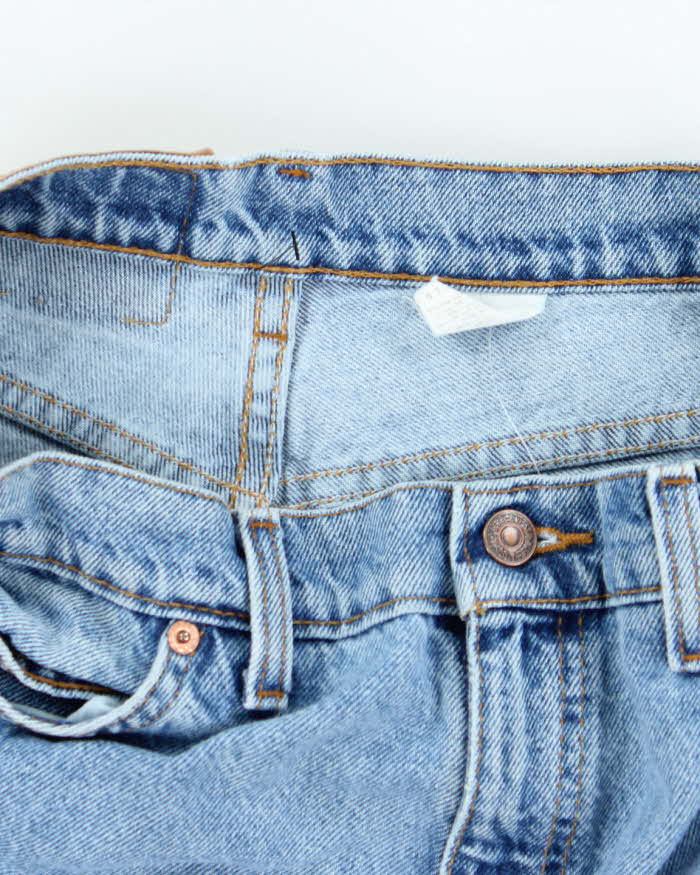 Vintage Levi's 514 Orange Tab Denim Shorts - W30