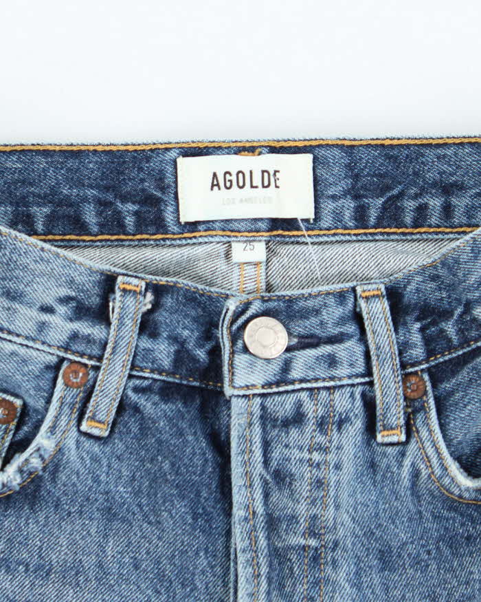 Vintage Y2K Agolde Denim Cut Off Shorts - W24 L3