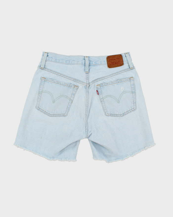 Vintage Levi's Ultra Light Wash Cut Off Denim Shorts - W28 L6