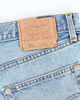 Vintage Levi's Light Wash Cut Off Denim Shorts - W30 L2