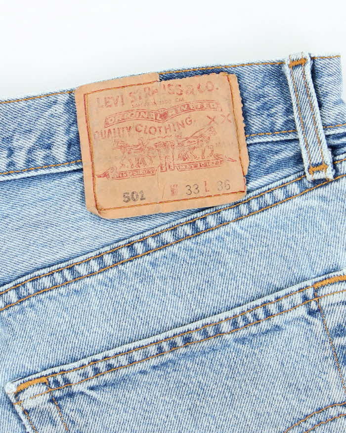 Vintage Levi's Light Wash Cut Off Denim Shorts - W30 L2