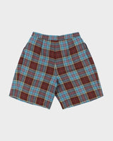 Vintage 80's Lyle &amp; Scott Wool Tartan Print Shorts - W28 L9