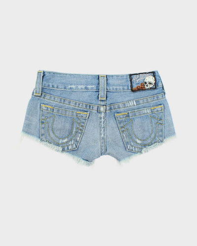Vintage Y2k 00s True Religion Deni Mini Shorts - XS