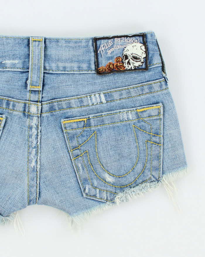Vintage Y2k 00s True Religion Deni Mini Shorts - XS
