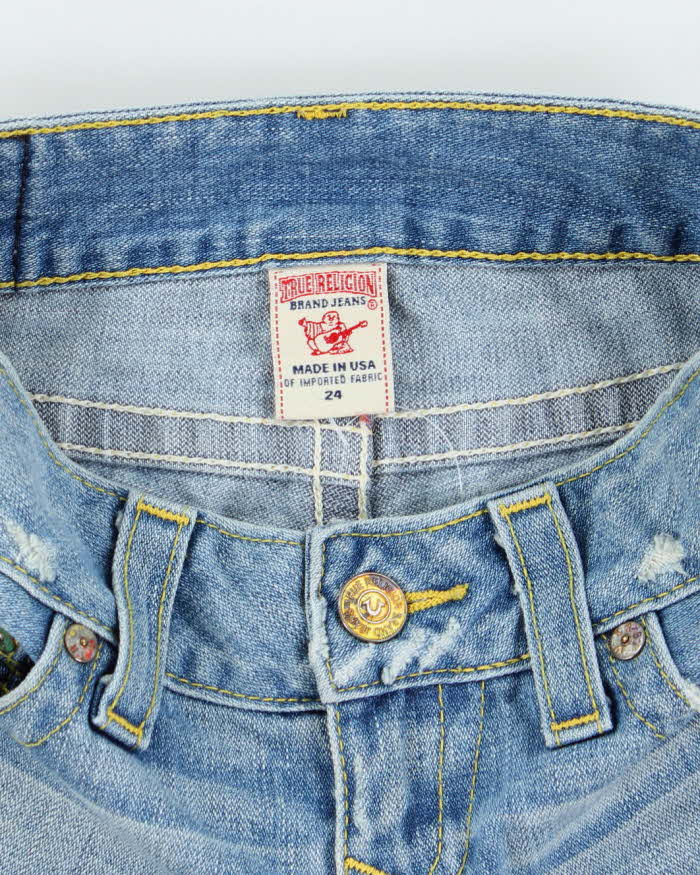 Vintage Y2k 00s True Religion Deni Mini Shorts - XS
