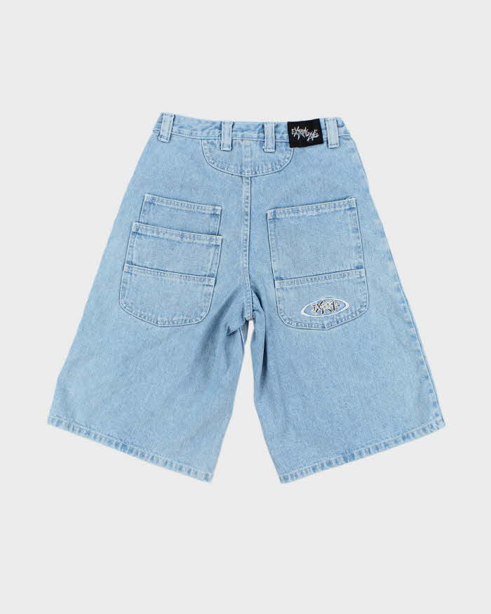 Vintage Y2k 00s Extreme Zone Denim Shorts - W26