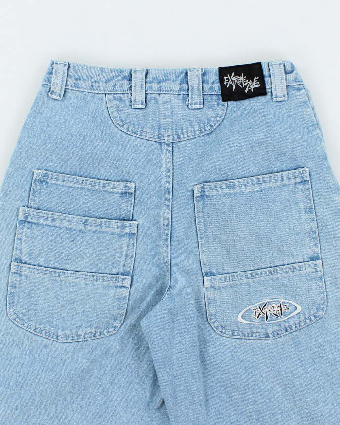 Vintage Y2k 00s Extreme Zone Denim Shorts - W26