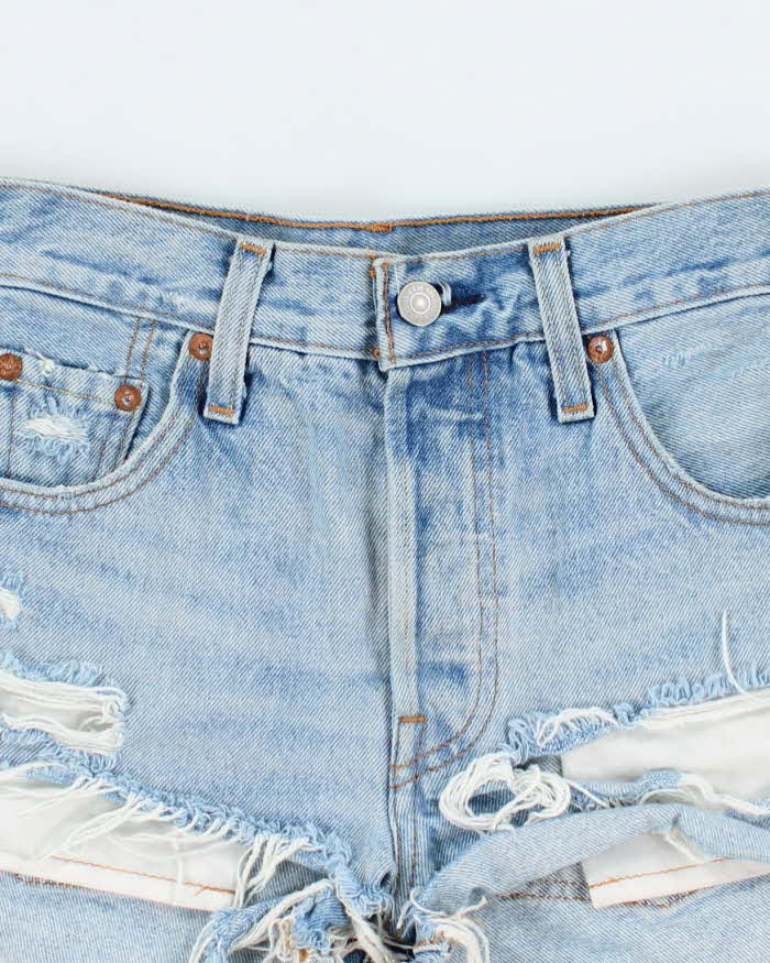 Vintage Levi's 501 Big E Distressed Denim Shorts - W24