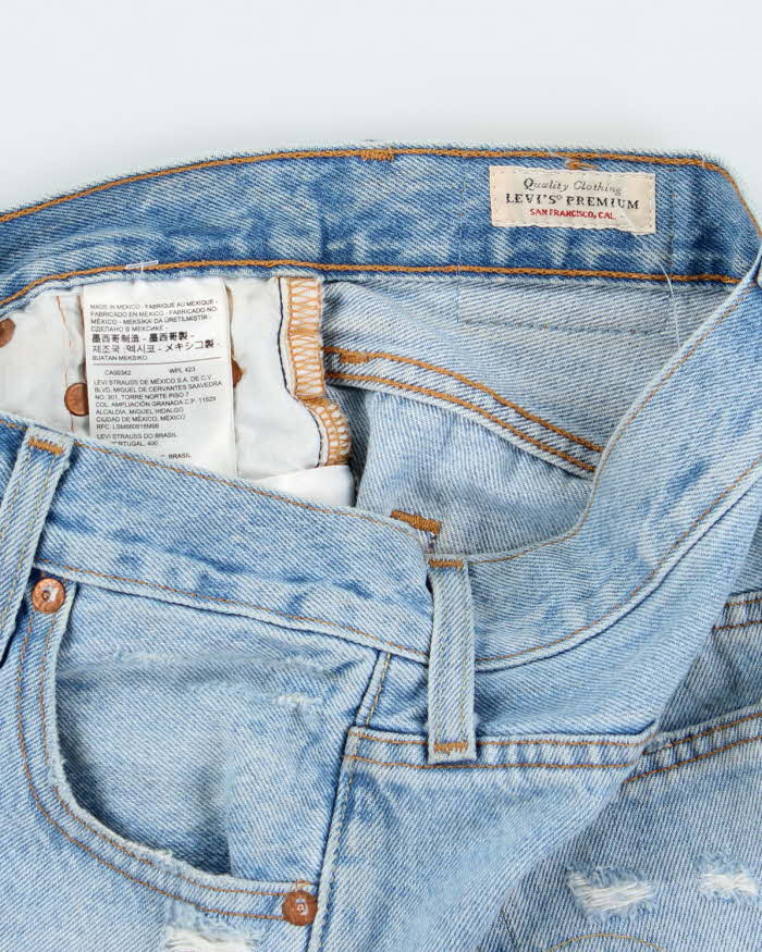 Vintage Levi's 501 Big E Distressed Denim Shorts - W24