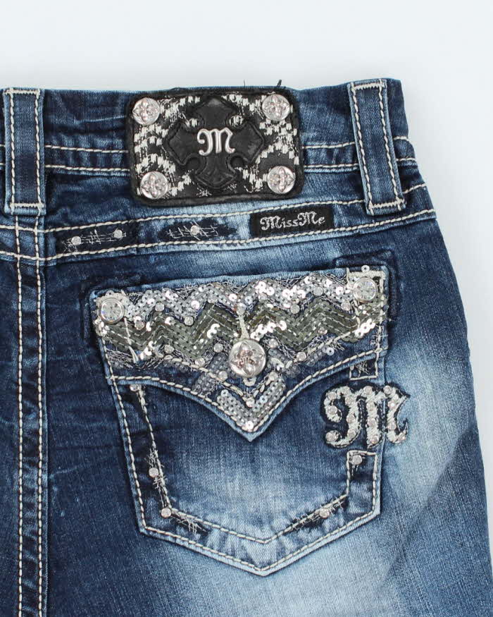 Vintage Y2k 00s Miss Me Sequin Shorts - W27