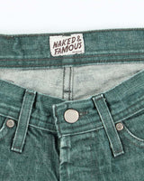 Vintage Naked &amp; Famous Selvedge Denim Shorts - W28